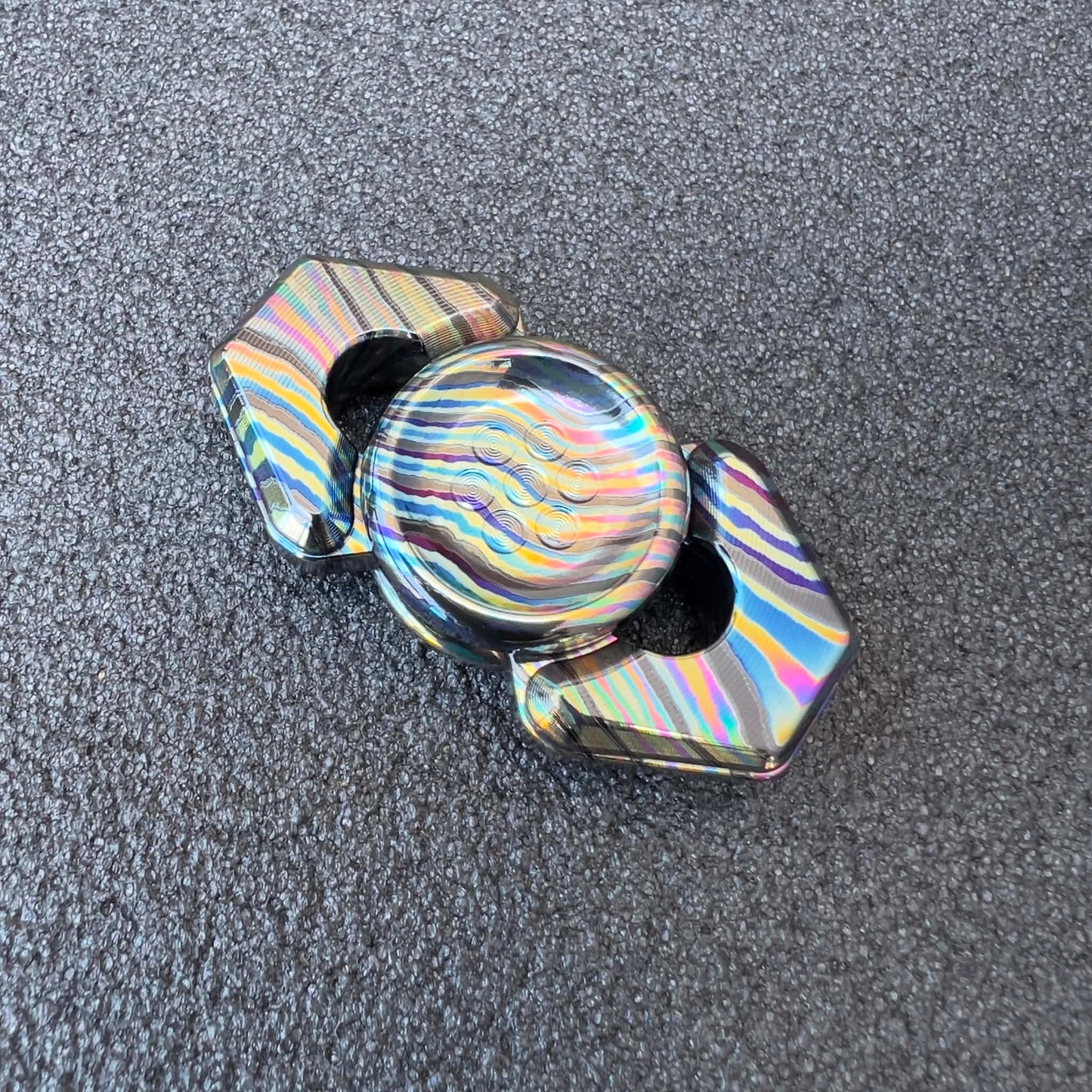 Asylum OXO - Ti/Zr Damascus