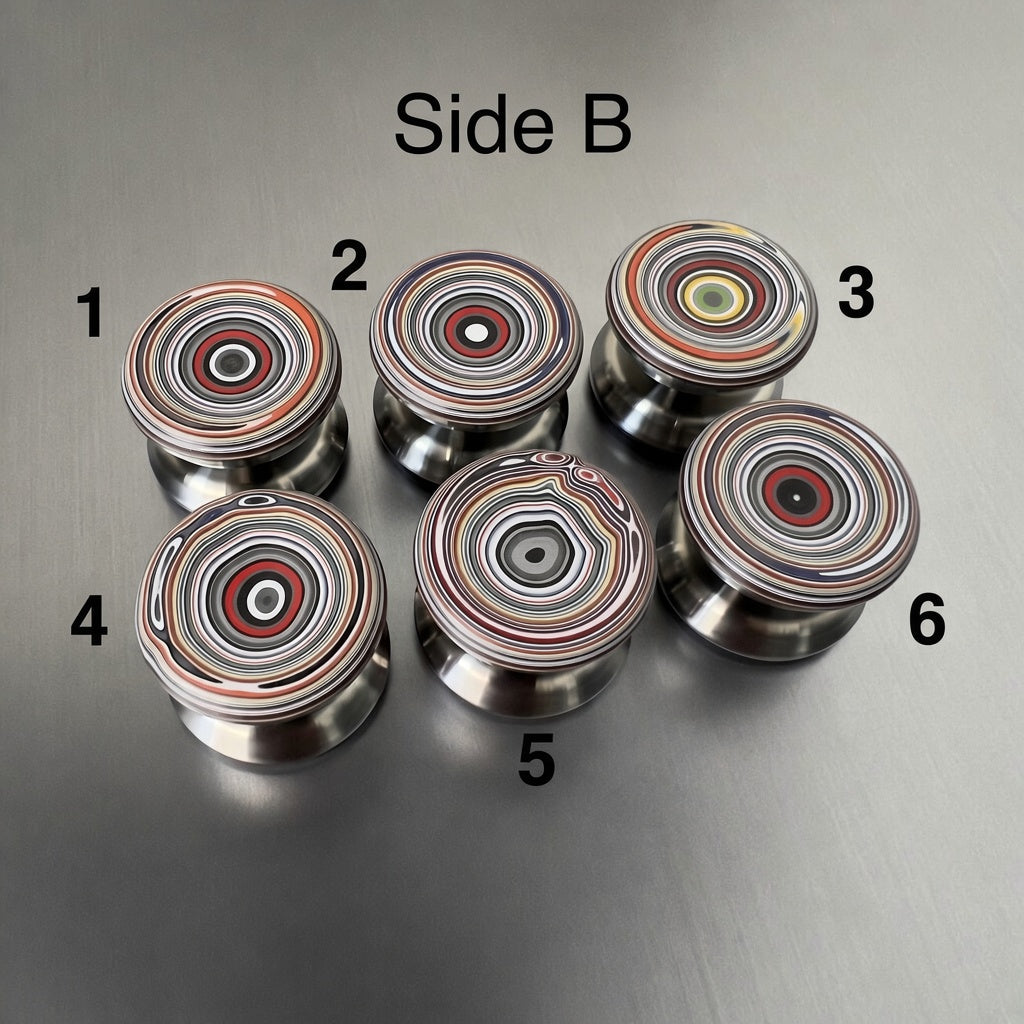28mm Fordite Grips