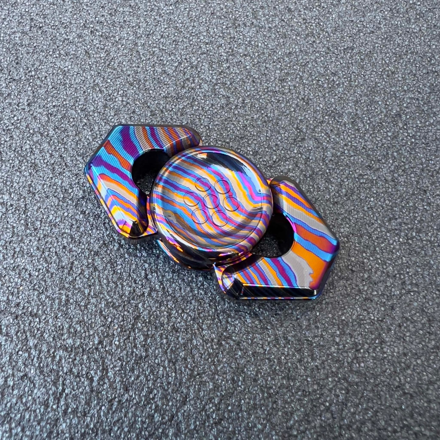 Asylum OXO - Ti/Zr Damascus